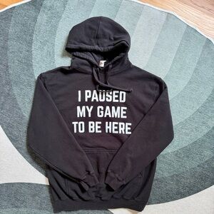 Black Gaming Hoodie